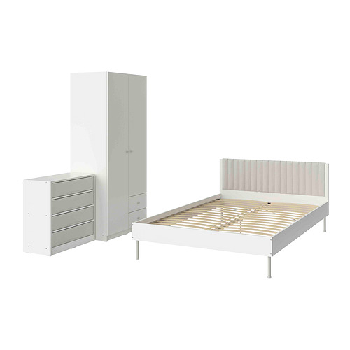 BRUKSVARA bedroom furniture, set of 3