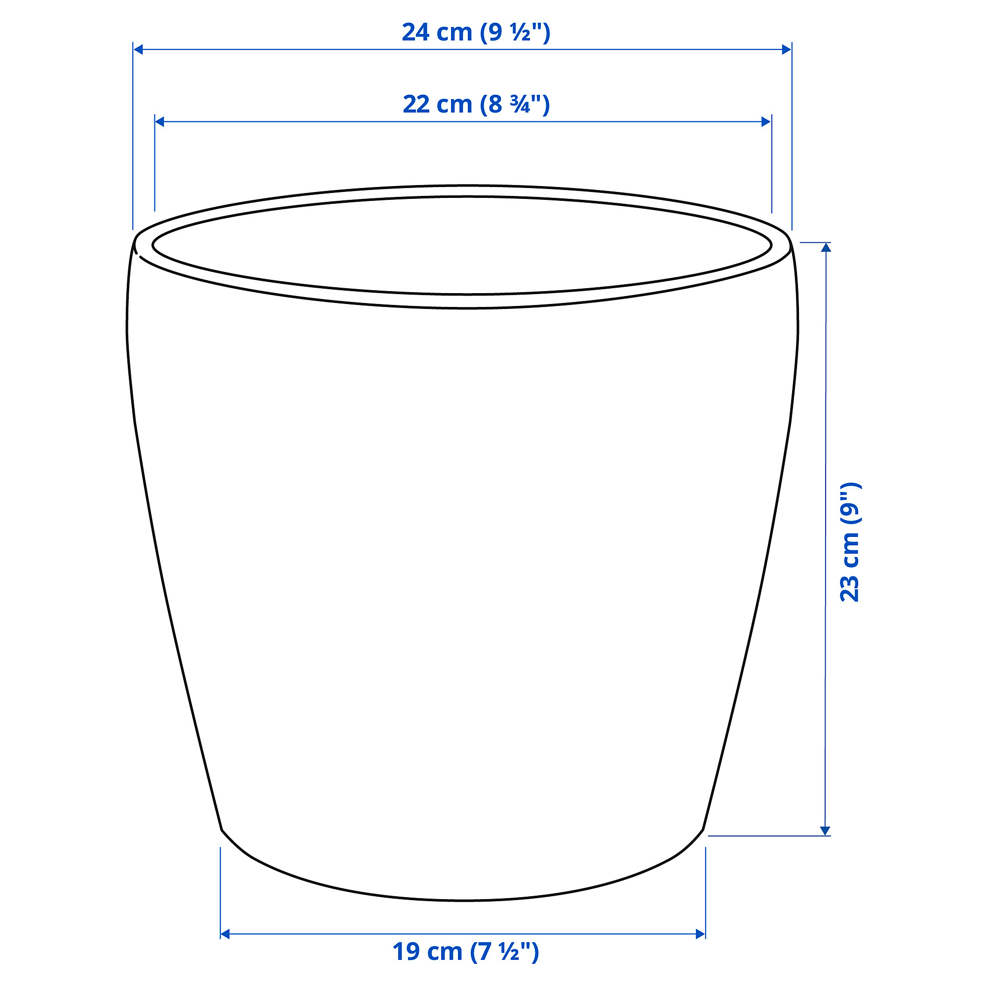 PERSILLADE plant pot