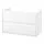 ÄNGSJÖN - wash-stand with drawers, high-gloss white, 100x48x63 cm | IKEA Taiwan Online - PE902299_S1