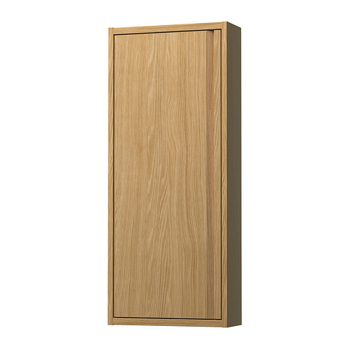 ÄNGSJÖN - 附門壁櫃, 橡木紋, 40x15x95 公分 | IKEA 線上購物 - PE902320_S4