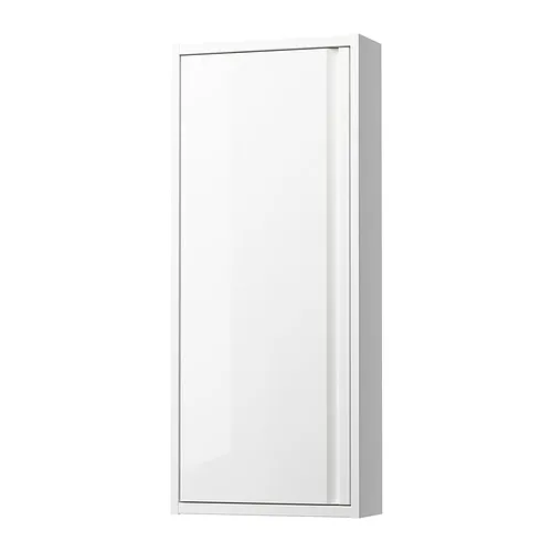 ÄNGSJÖN - 附門壁櫃, 高亮面 白色, 40x15x95 公分 | IKEA 線上購物 - PE902321_S4