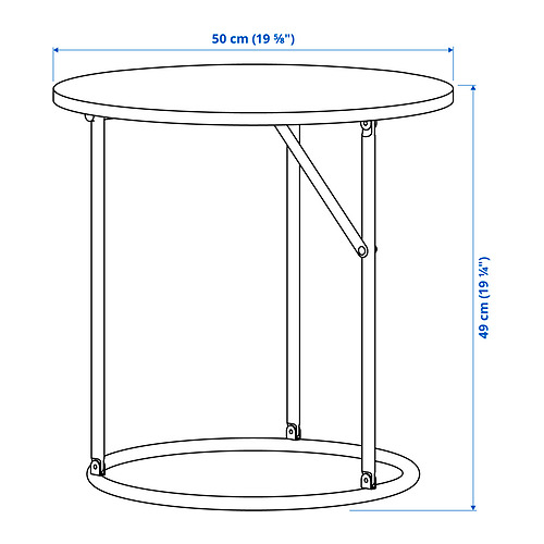 KOMPISHÄNG side table