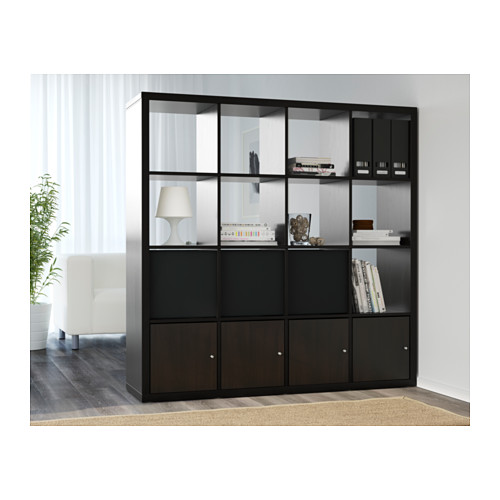 KALLAX - shelving unit, black-brown | IKEA Taiwan Online - PE562017_S4