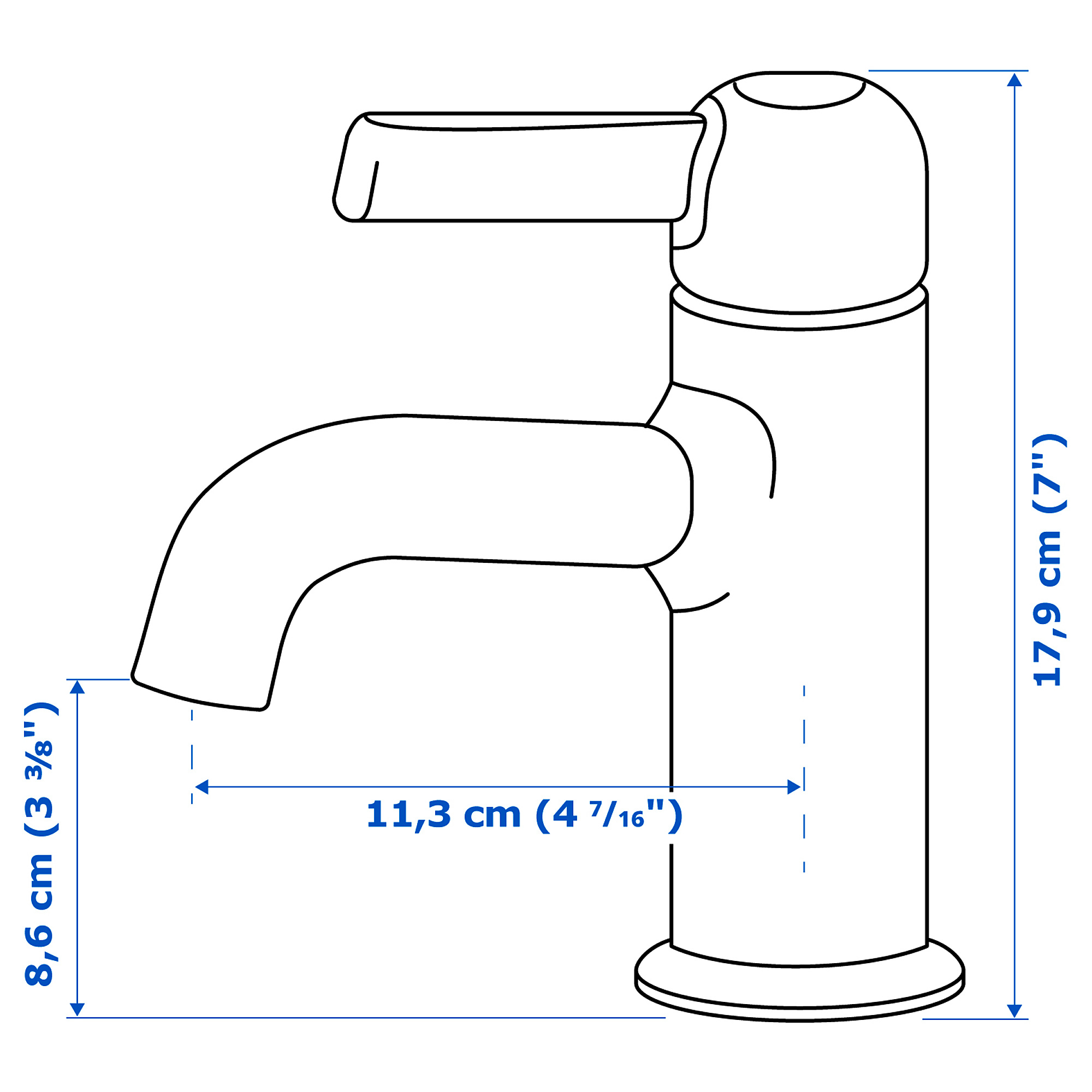 VOXNAN wash-basin mixer tap