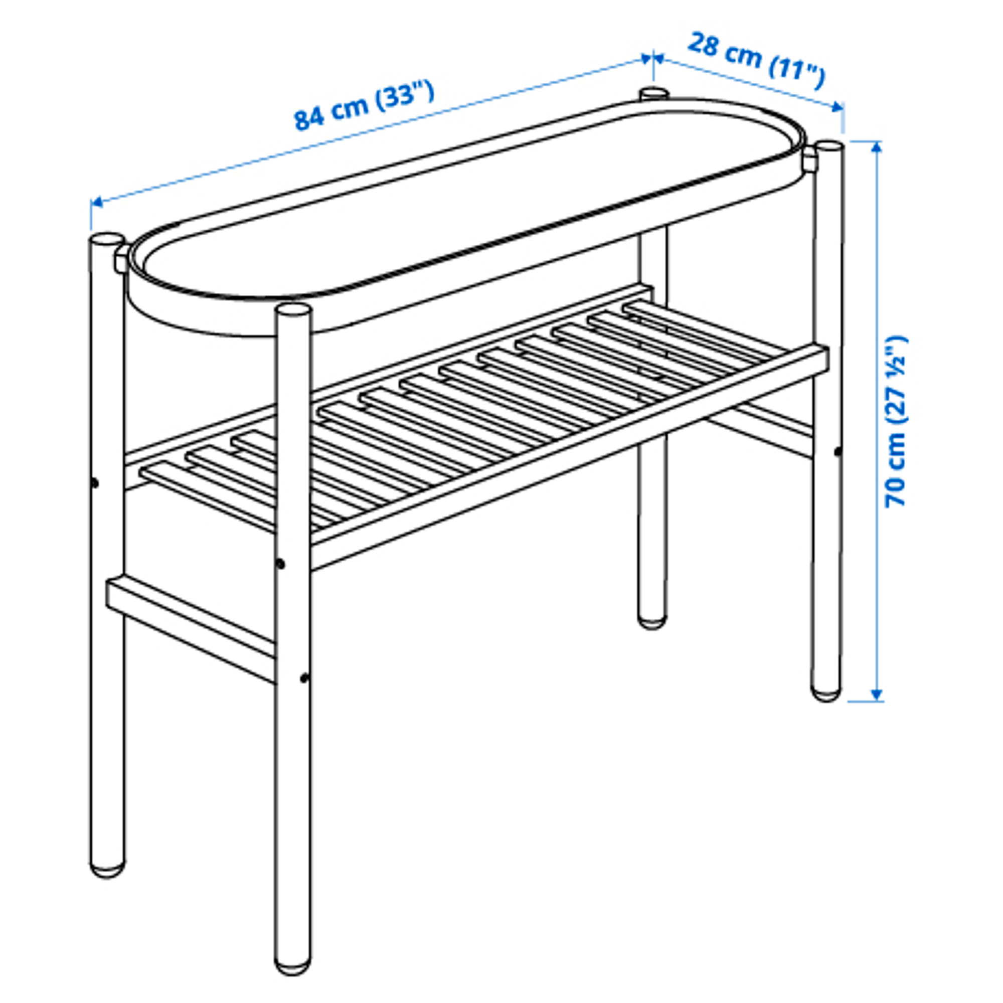 SATSUMAS plant stand