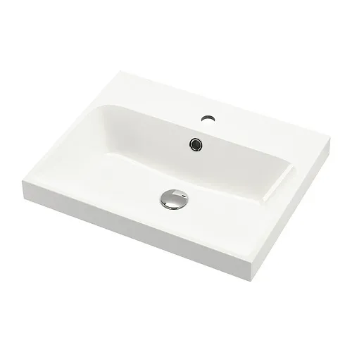 BACKSJÖN - 洗臉盆, 白色, 60x48 公分 | IKEA 線上購物 - PE902400_S4