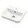 BACKSJÖN - semi-recessed wash-basin, white, 50x43 cm | IKEA Taiwan Online - PE902403_S1