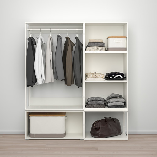 PLATSA wardrobe with 3 doors