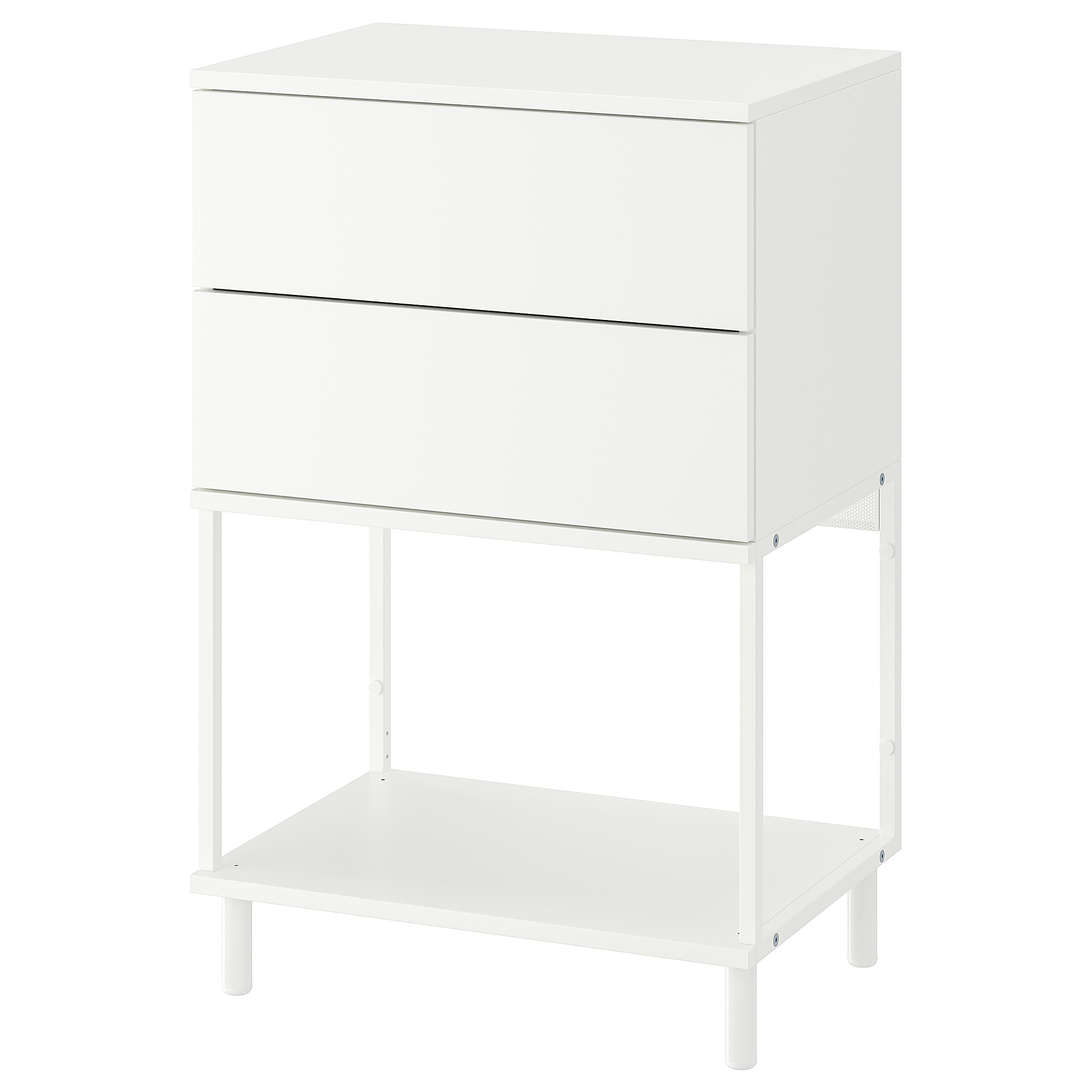 PLATSA chest of 2 drawers