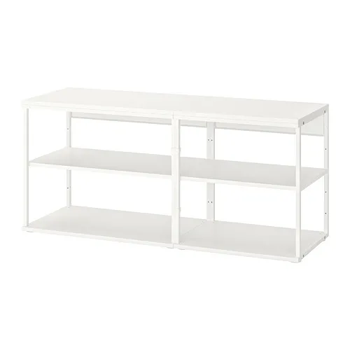 PLATSA - 開放式層架組, 白色, 140x40x63 公分 | IKEA 線上購物 - PE766196_S4