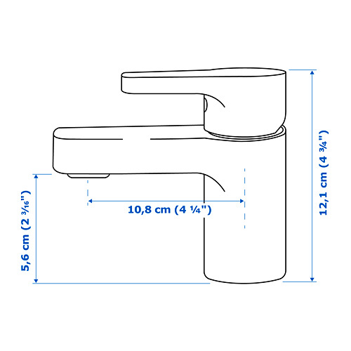 ENSEN wash-basin mixer tap with strainer