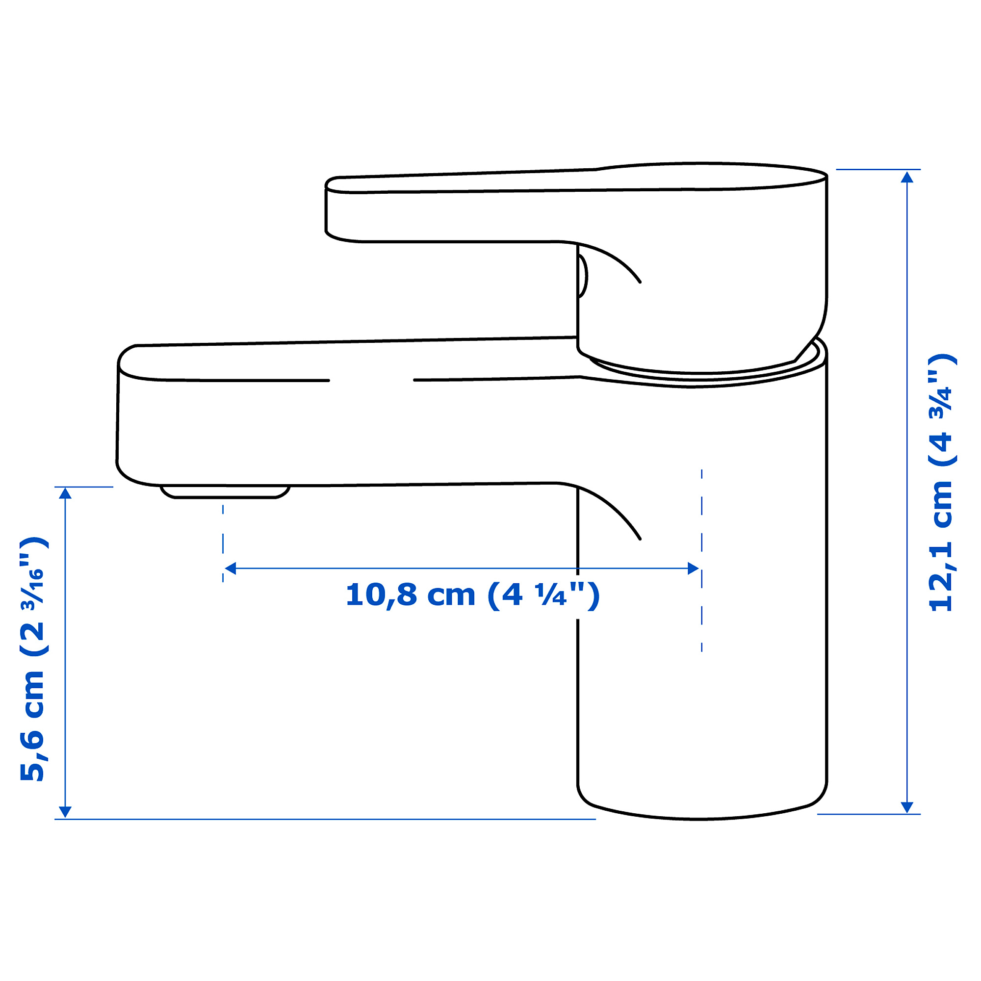 ENSEN wash-basin mixer tap with strainer