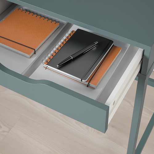 ALEX - desk, grey-turquoise | IKEA Taiwan Online - PE821755_S4