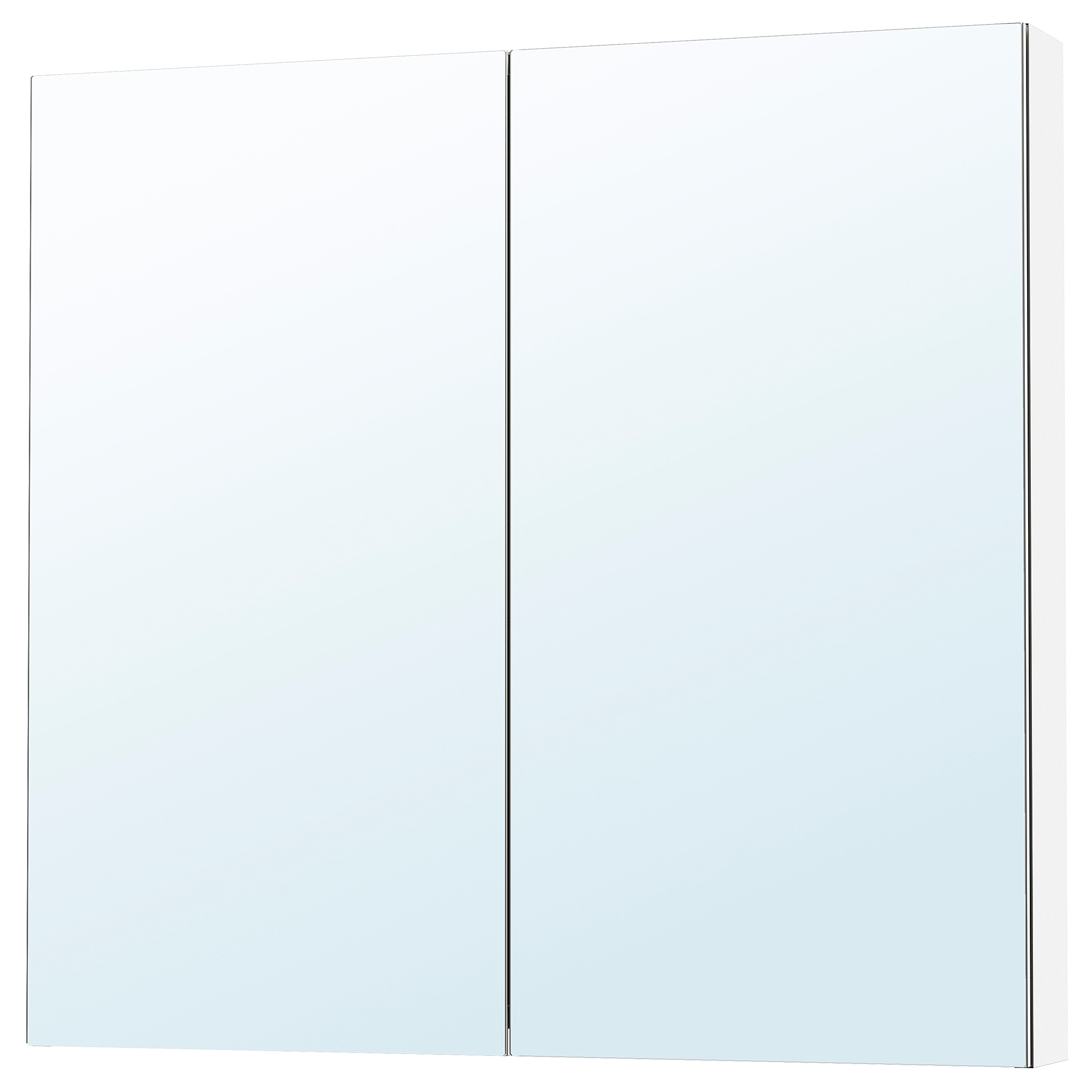 LETTAN mirror cabinet with doors