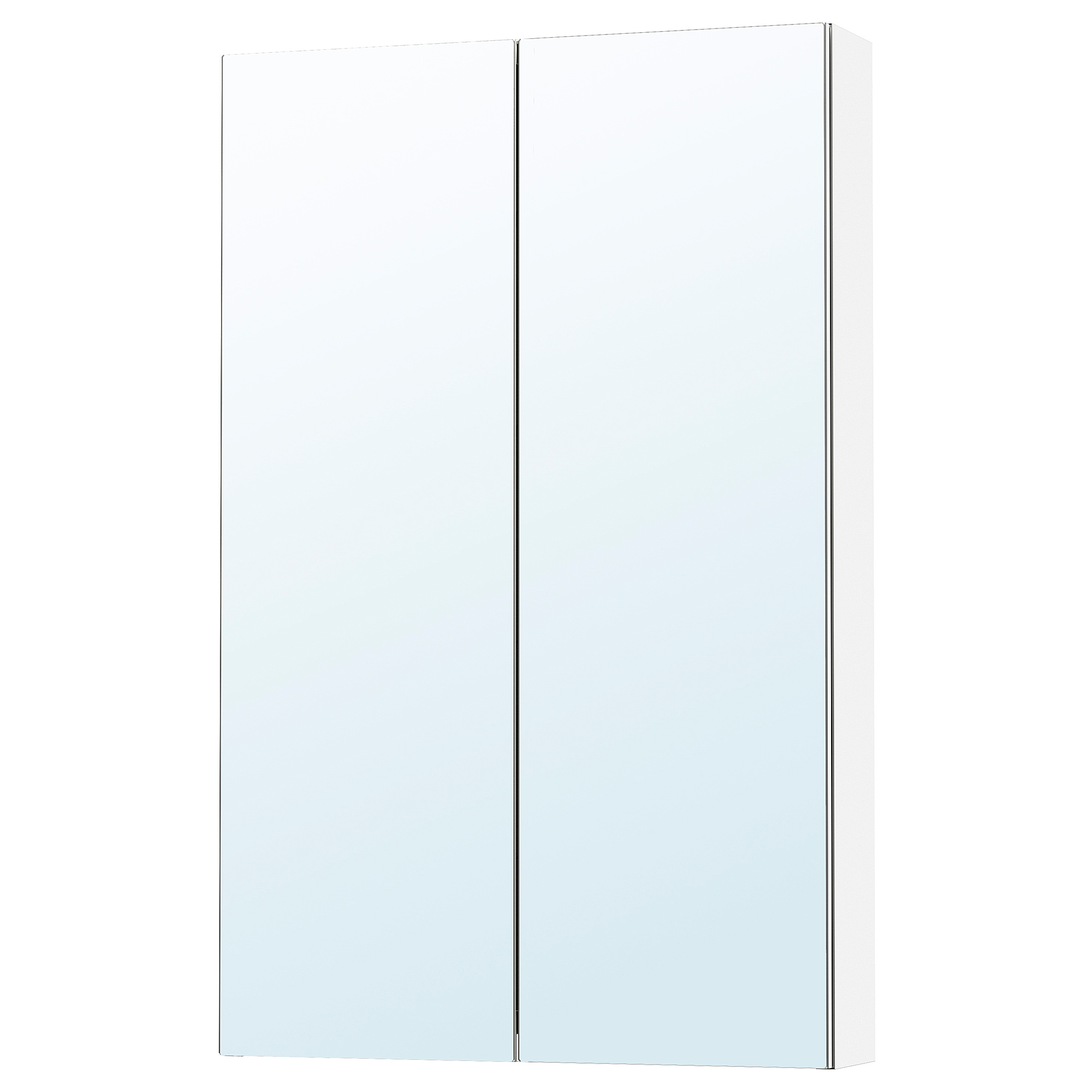 LETTAN mirror cabinet with doors