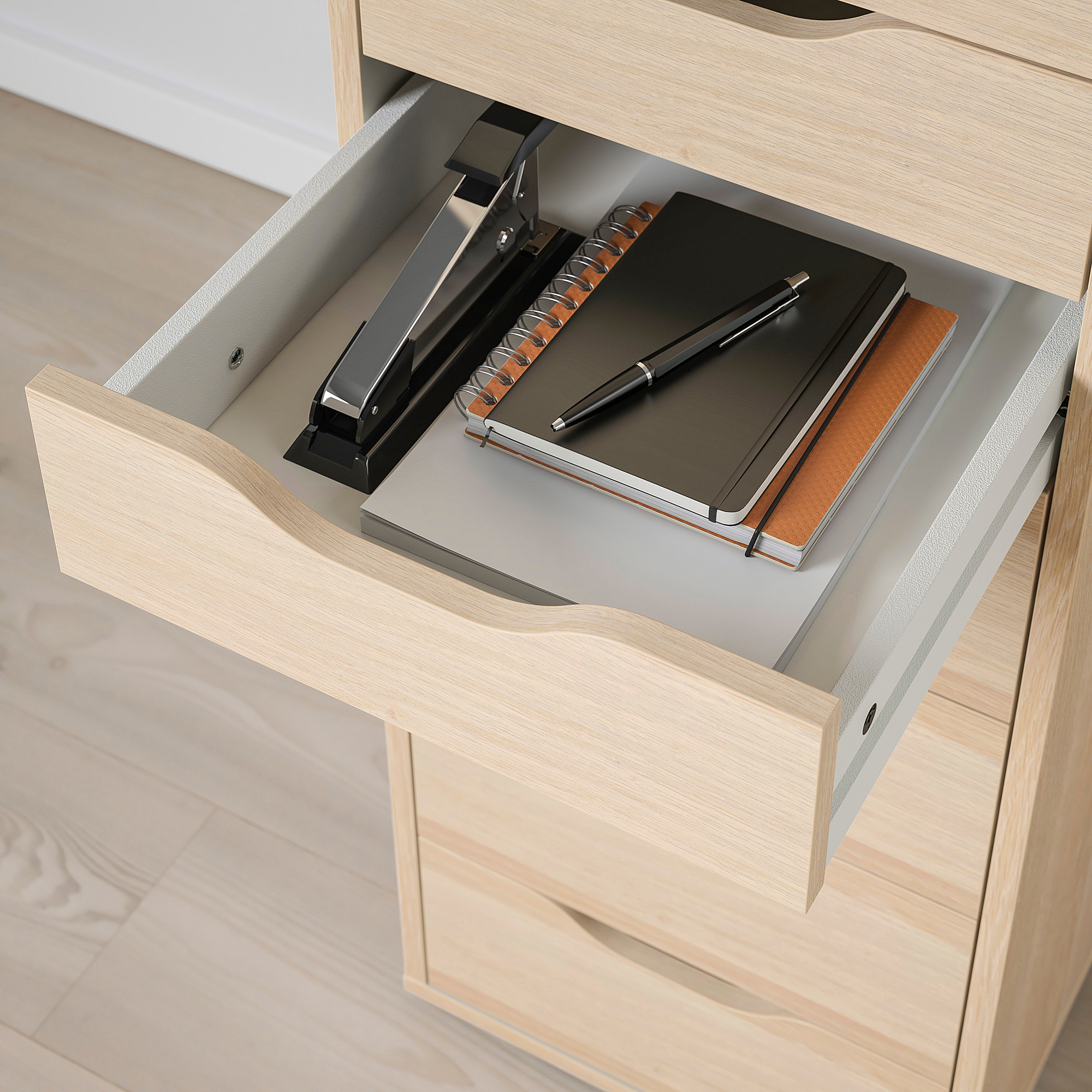 ALEX drawer unit with 9 drawers