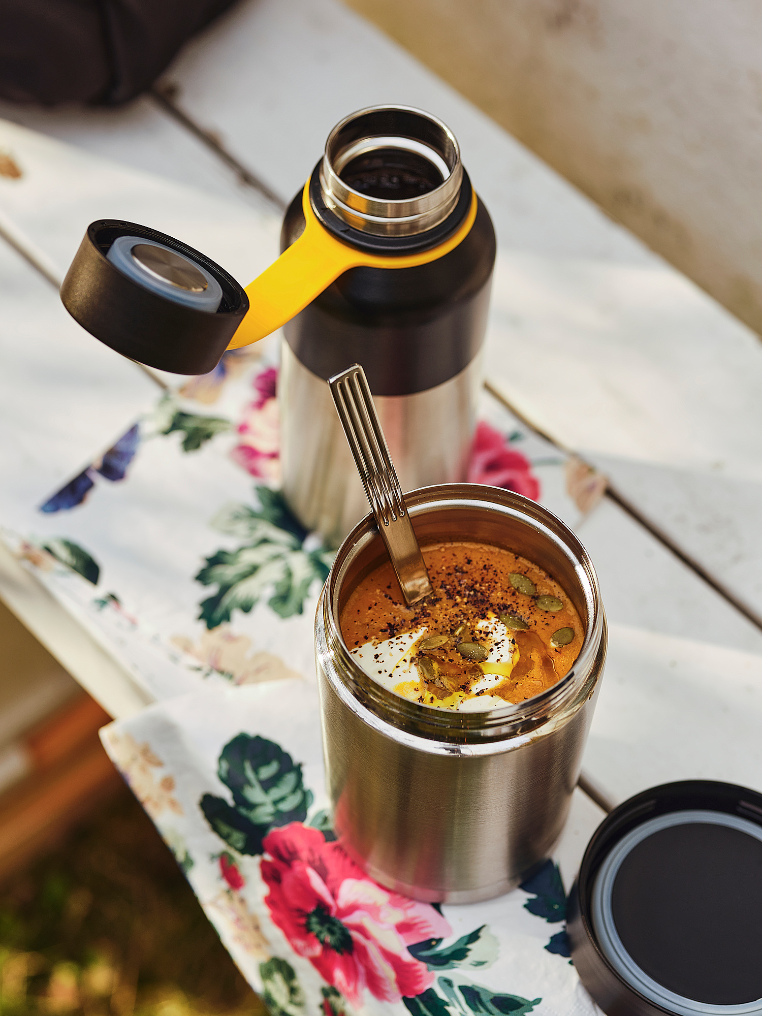 EFTERFRÅGAD food vacuum flask