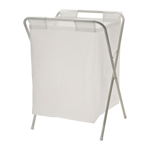 JÄLL - laundry bag with stand, white, 50 l | IKEA Taiwan Online - PE902553_S4