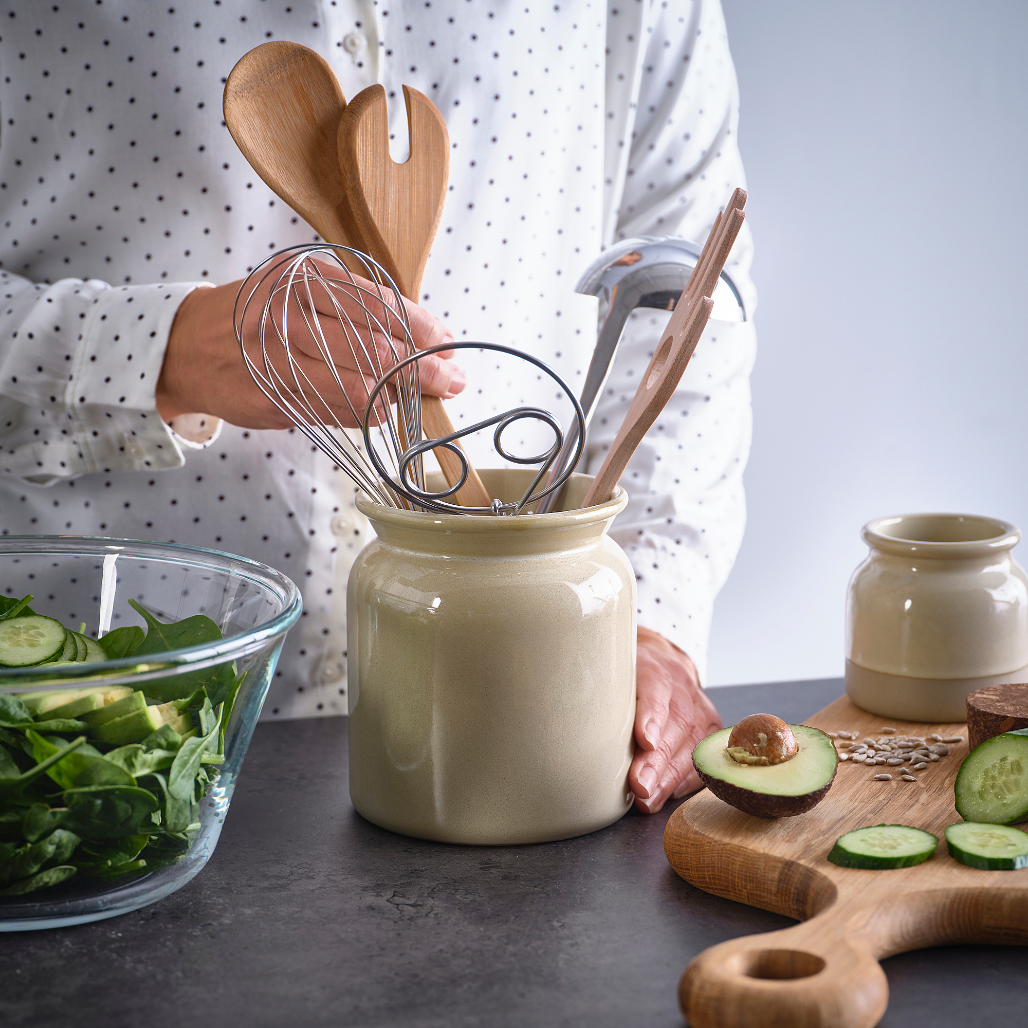 BRUGDHAJ utensil holder