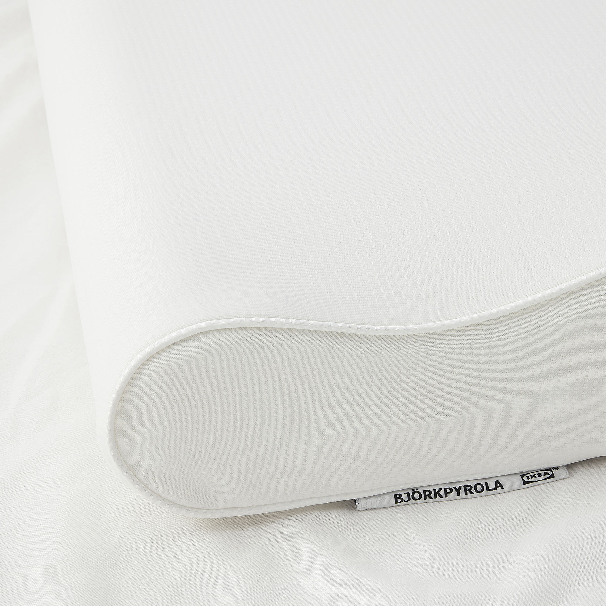 BJÖRKPYROLA ergonomic pillow, side/back sleeper