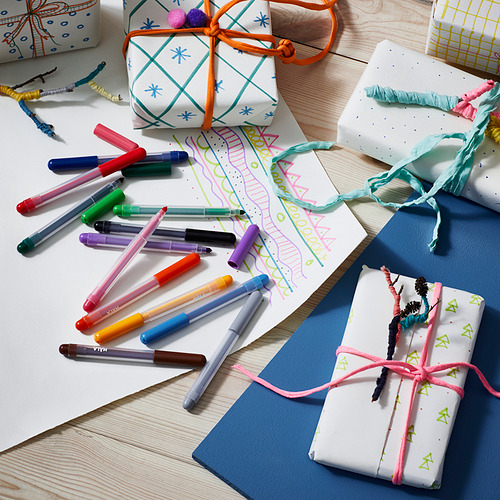 MÅLA - 彩色筆, 多種顏色 | IKEA 線上購物 - PH180854_S4