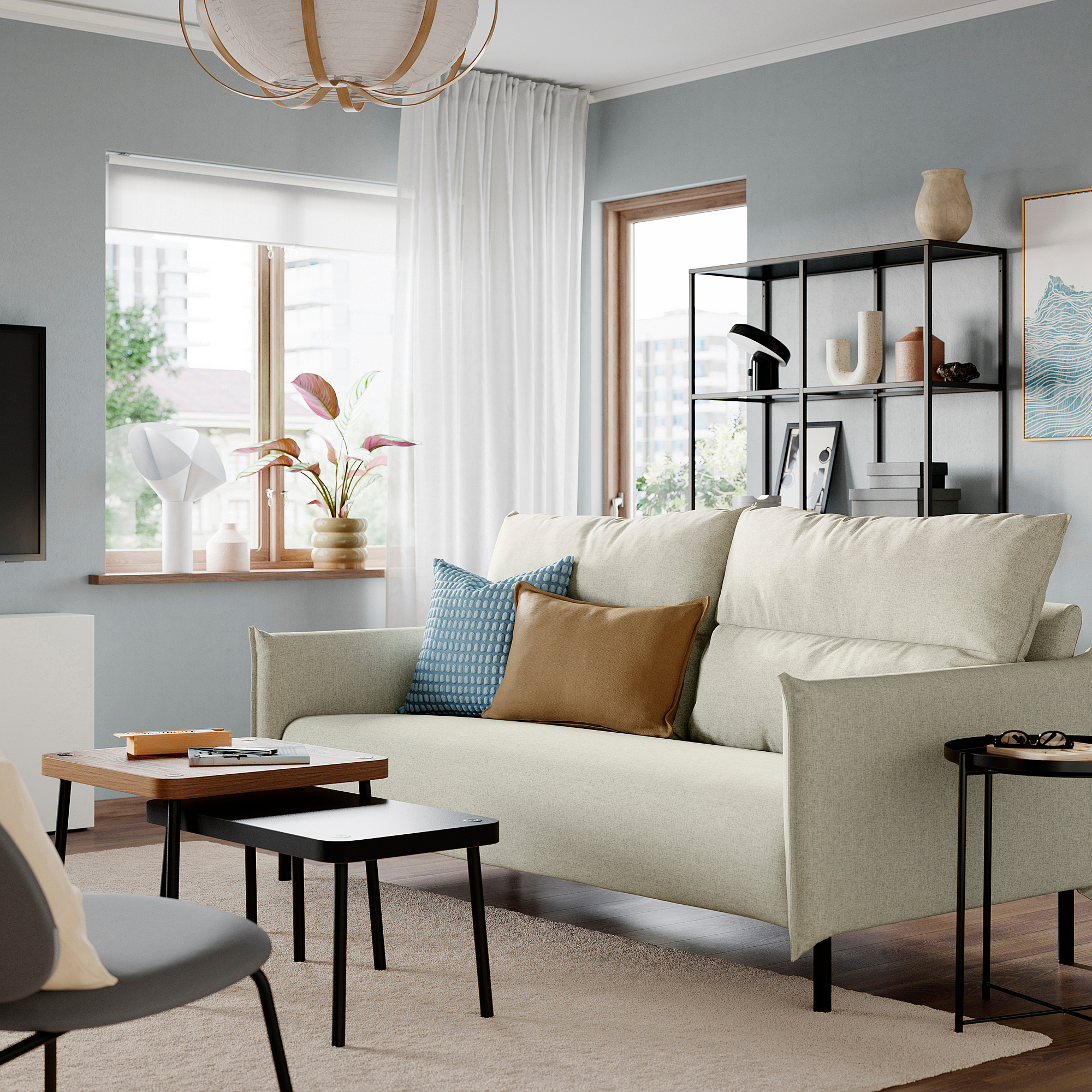 MANNARP 三人座沙發