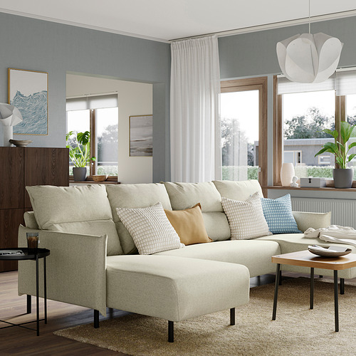 MANNARP 四人座沙發附躺椅