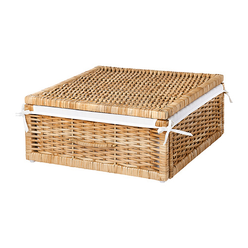 TOLKNING - basket, handmade rattan, 50x43x19 cm | IKEA Taiwan Online - PE864047_S4