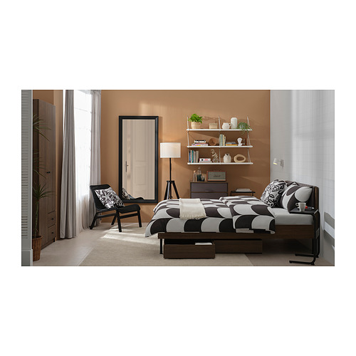 BRUKSVARA bedroom furniture, set of 9