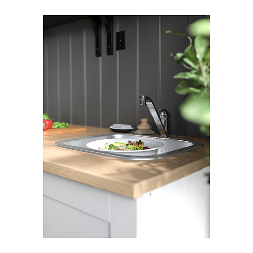 FYNDIG single-bowl inset sink