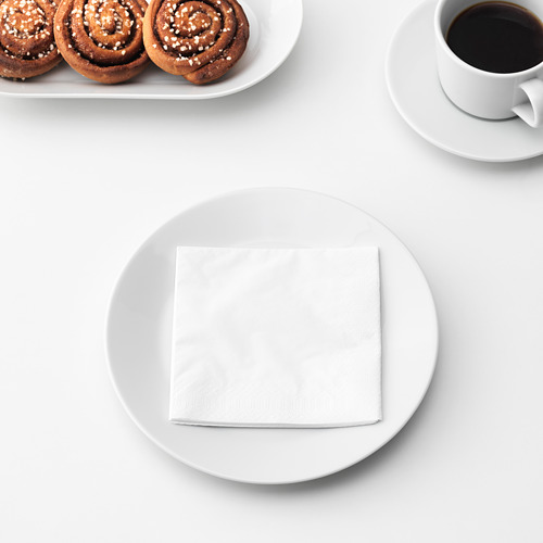 FANTASTISK - 餐巾紙, 白色 | IKEA 線上購物 - PE629302_S4