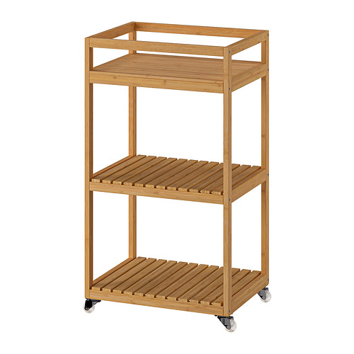 RÅGRUND - trolley, bamboo, 42x33x76 cm | IKEA Taiwan Online - PE902669_S4