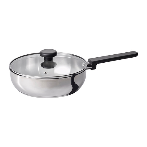 MIDDAGSMAT sauté pan with lid