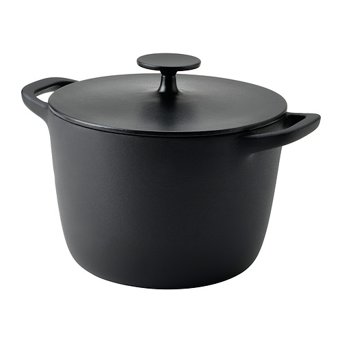 VARDAGEN pot with lid