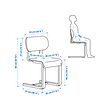 LISABO/LYCKAN table and 4 chairs