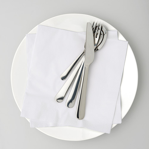 FANTASTISK - 餐巾紙, 白色 | IKEA 線上購物 - PE607768_S4