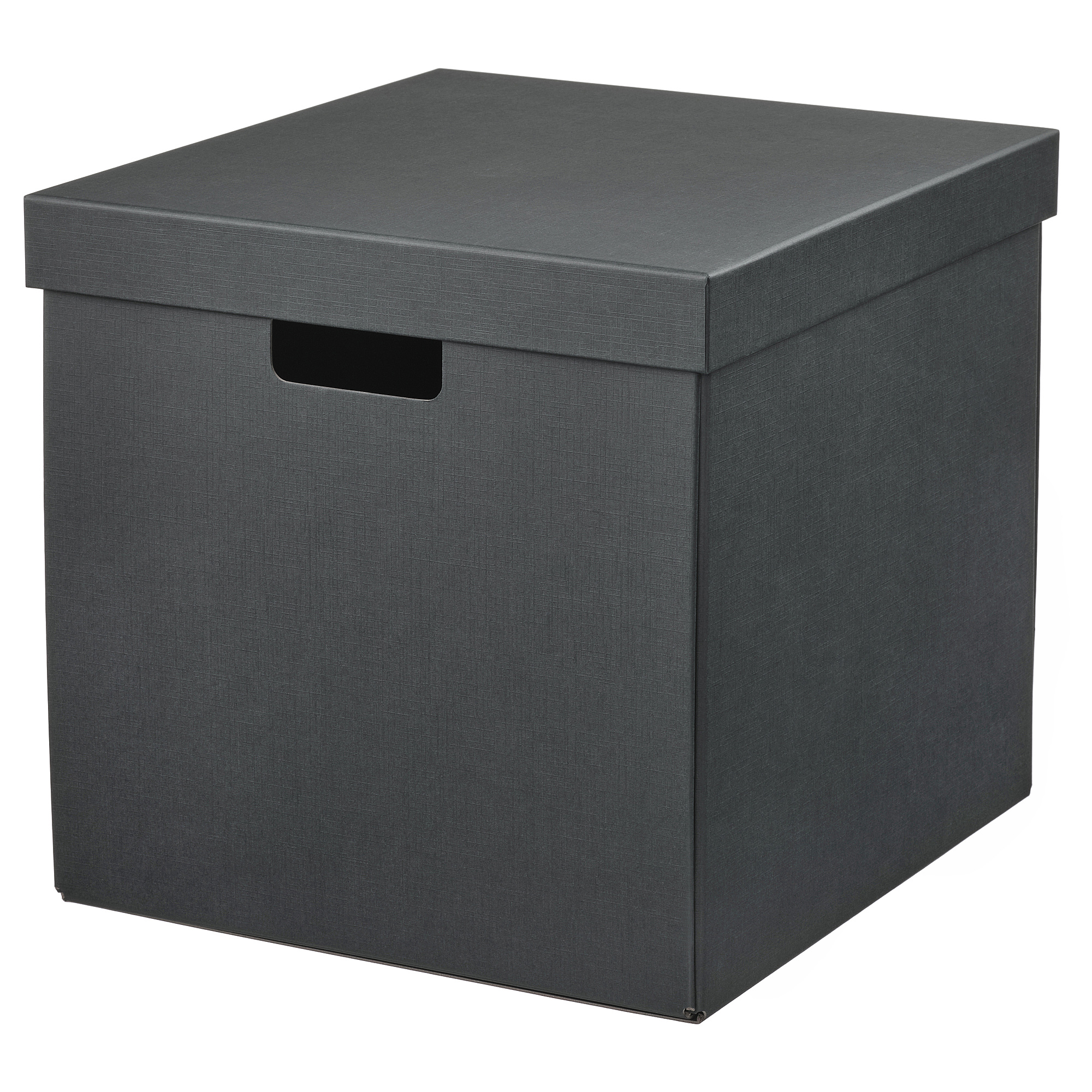 FJÄDERHARV storage box with lid