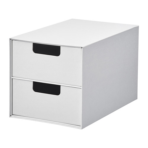 FJÄDERHARV - mini chest with 2 drawers, white, 16x25 cm | IKEA Taiwan Online - PE967196_S4