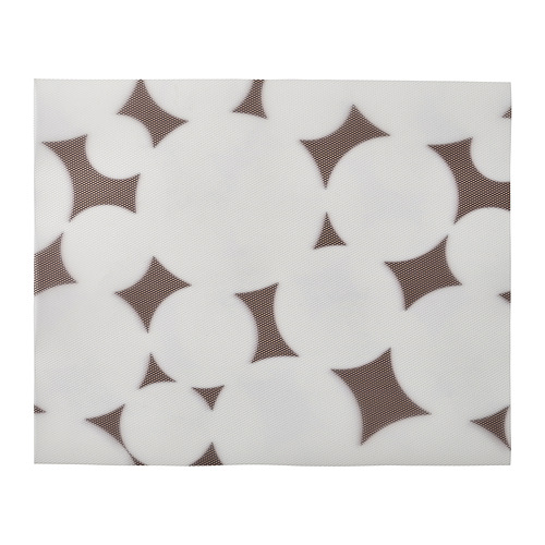 VÅRKLYNNE - place mat, patterned black/white, 36x29 cm | IKEA Taiwan Online - PE902843_S4