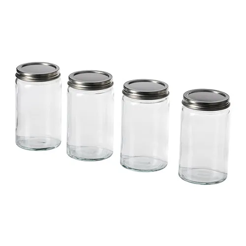 CITRONHAJ - 香料罐, 透明玻璃/不鏽鋼, 35 厘升 | IKEA 線上購物 - PE902863_S4