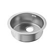 BOHOLMEN - single-bowl inset sink, stainless steel, 45 cm | IKEA Taiwan Online - PE565894_S2 