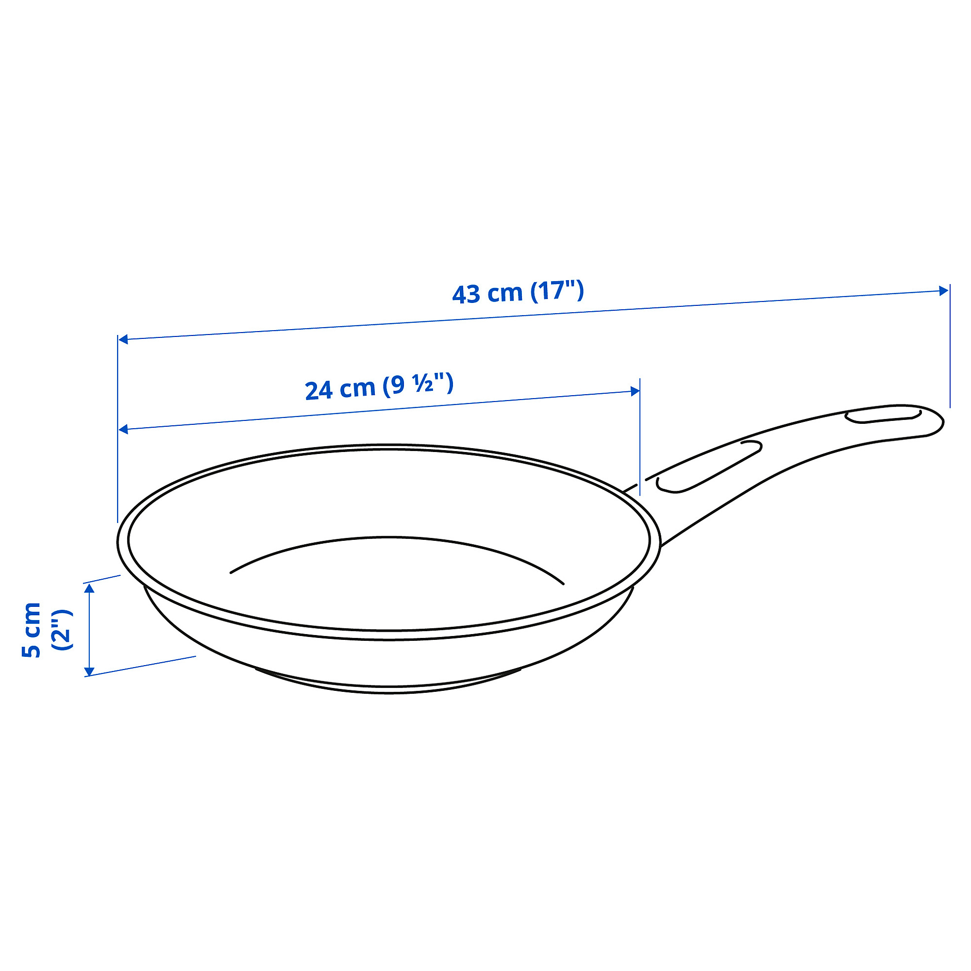 HEMLAGAD frying pan