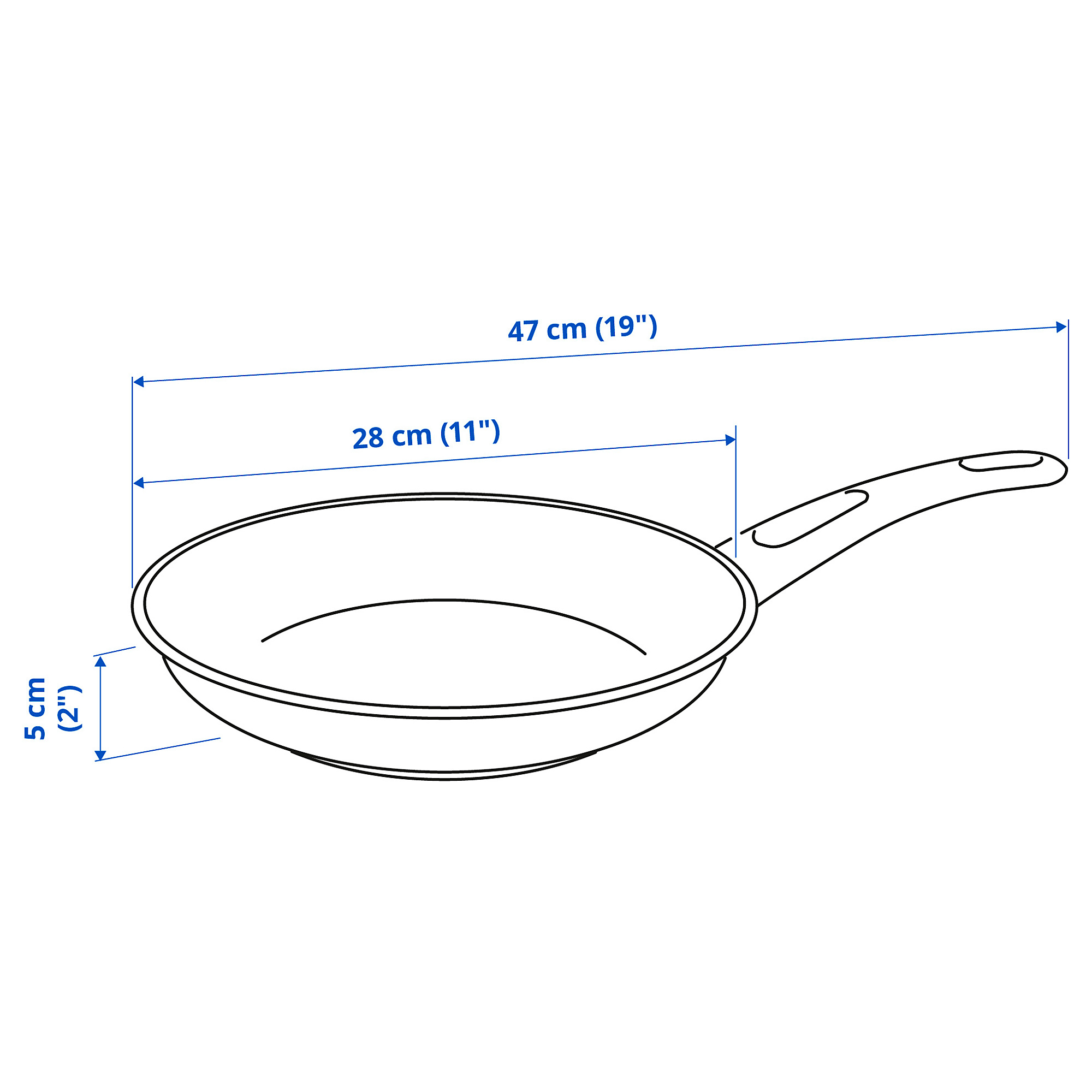 HEMLAGAD frying pan