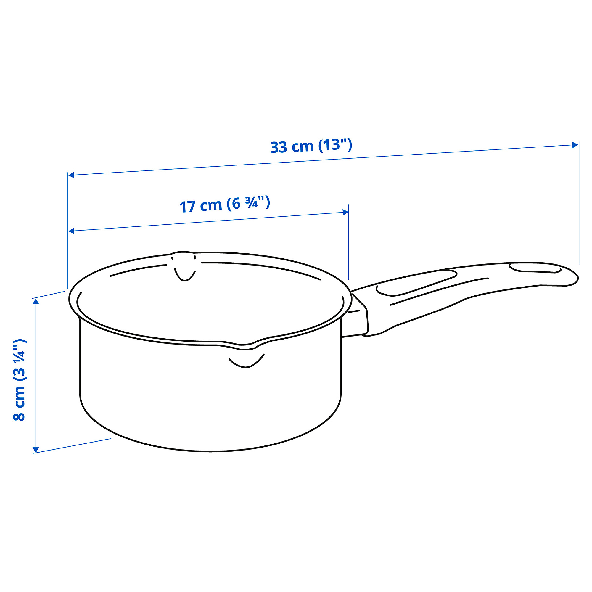 HEMLAGAD saucepan