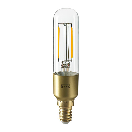 LUNNOM - LED燈泡 E14 200流明, 可調光/管狀 透明玻璃 | IKEA 線上購物 - PE822300_S4