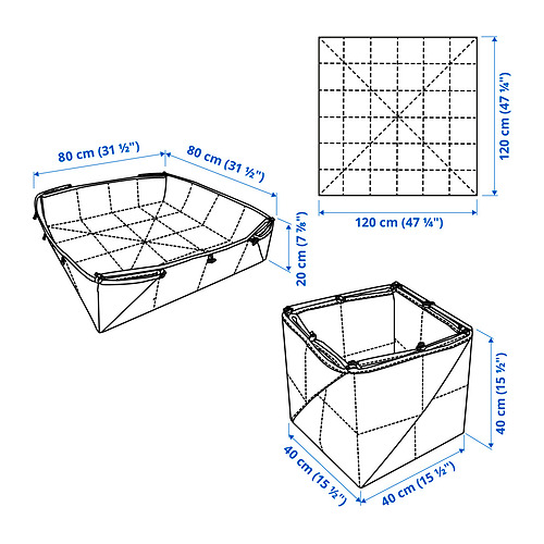 GREJSIMOJS 遊戲墊/收納盒