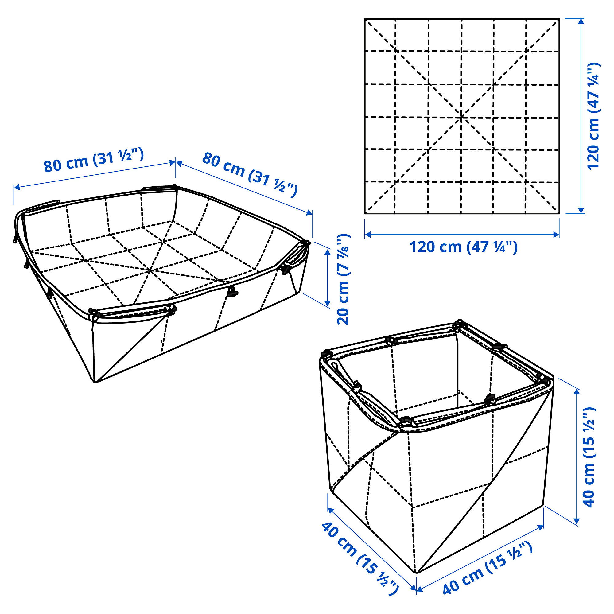 GREJSIMOJS 遊戲墊/收納盒