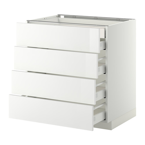 METOD - base cb 4 frnts/2 low/3 md drwrs, white Maximera/Ringhult white | IKEA Taiwan Online - PE350440_S4