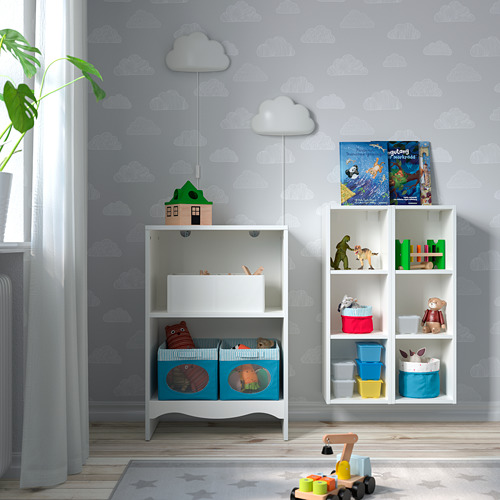 SMÅGÖRA - changing tbl/bookshelf w 2 shlf ut, white | IKEA Taiwan Online - PE822559_S4