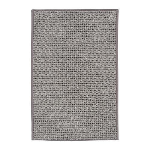 TOFTBO - bath mat, grey-white/mélange, 40x60 cm | IKEA Taiwan Online - PE967324_S4